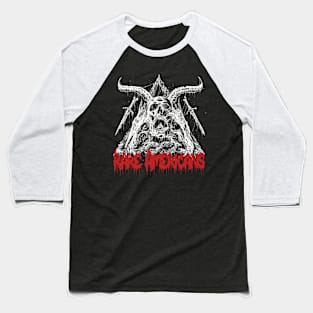 Horror Triangle Rare Americans Baseball T-Shirt